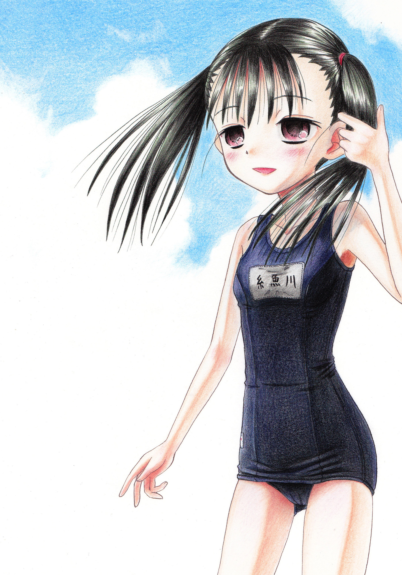 hidaka medaka school swimsuit swimsuits 669392 yande.re